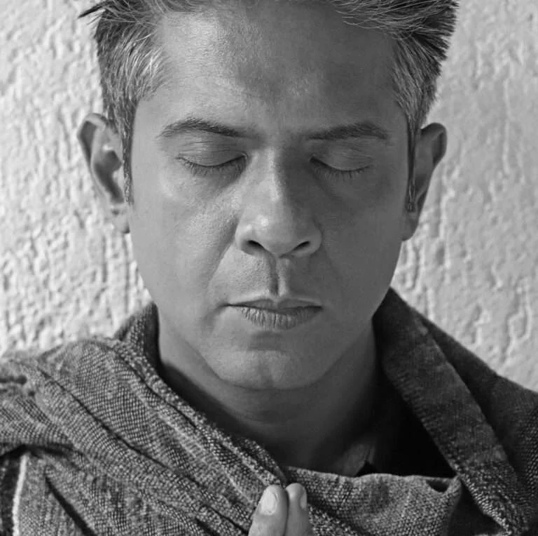 Amitabh Ji in a quiet moment of meditation